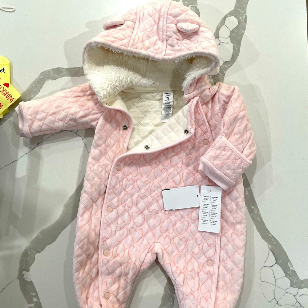 Nordstrom baby bunting snow suit NWT